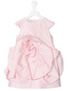 I Pinco Pallino Ruffled Detail Dress, Girl's, Size: 10 Yrs, Pink/purple