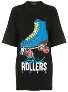 Undercover Roller Skate Print T-shirt - Black