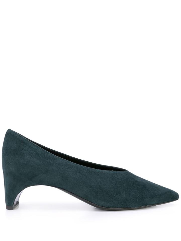 Pierre Hardy Diane Suede Pumps - Blue