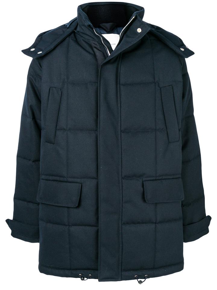 A Kind Of Guise Oversized Padded Coat - Blue