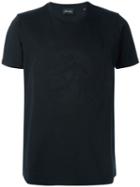 Diesel Only The Brave Embossed T-shirt, Men's, Size: L, Black, Cotton/polyurethane