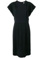 Etro Wide Sleeves Dress, Women's, Size: 42, Black, Wool/polyamide/spandex/elastane/viscose