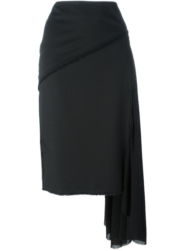 Damir Doma 'rodari' Draped Detail Skirt