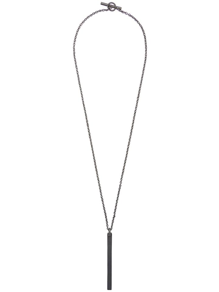 Parts Of Four Plate Necklace - Black
