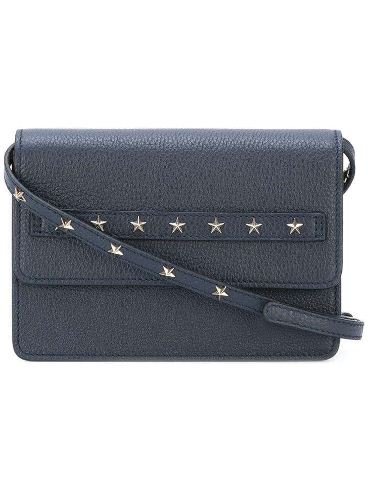 Red Valentino Studded Crossbody Bag - Blue