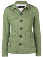Dsquared2 Military Buttoned Jacket - Green