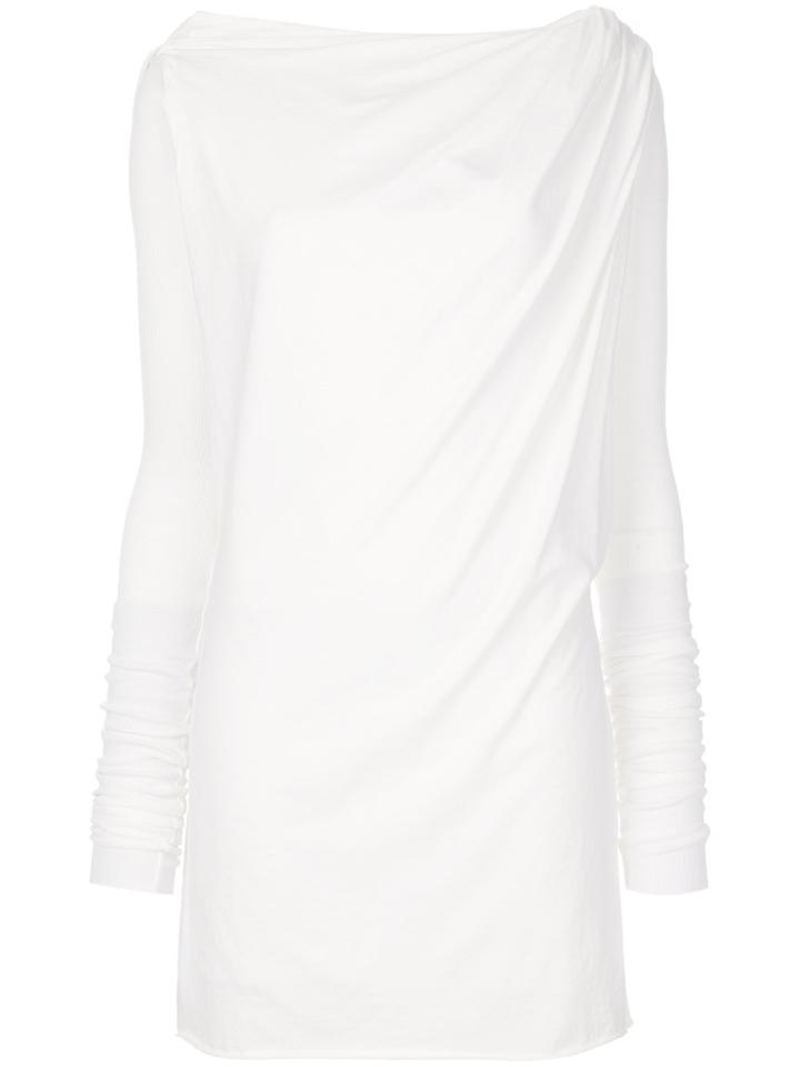 Rick Owens Drkshdw Double Layer Blouse - White