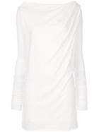 Rick Owens Drkshdw Double Layer Blouse - White