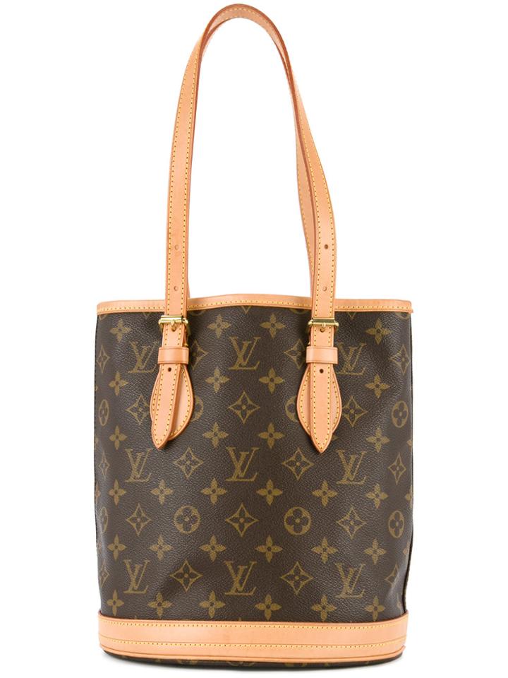 Louis Vuitton Vintage Petit Bucket Bag - Brown