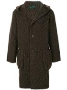 Tomorrowland Hooded Coat - Brown