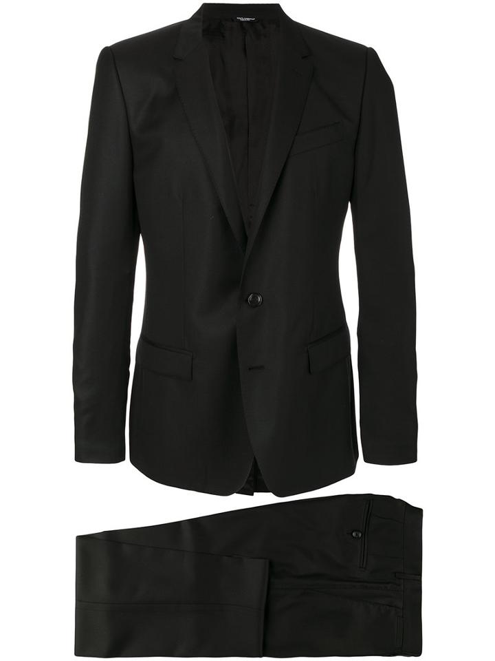Dolce & Gabbana - Formal Suit - Men - Silk/cupro/viscose/virgin Wool - 52, Black, Silk/cupro/viscose/virgin Wool