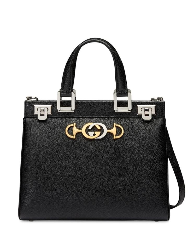 Gucci Gucci Zumi Small Top Handle Bag - Black