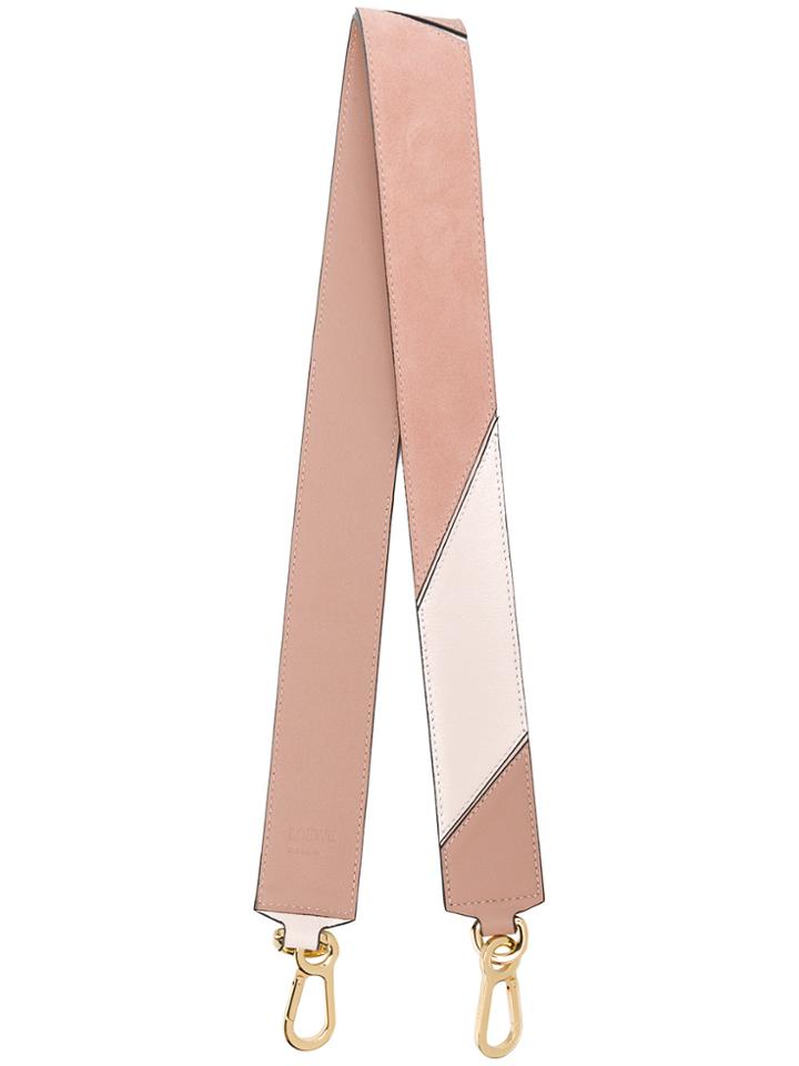 Loewe Colour Block Bag Strap - Nude & Neutrals
