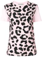 Être Cécile Animal Print T-shirt - Pink