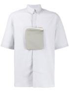 Sunnei Pouch Detail Button Shirt - Grey