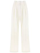 Gloria Coelho Palazzo Pants - White