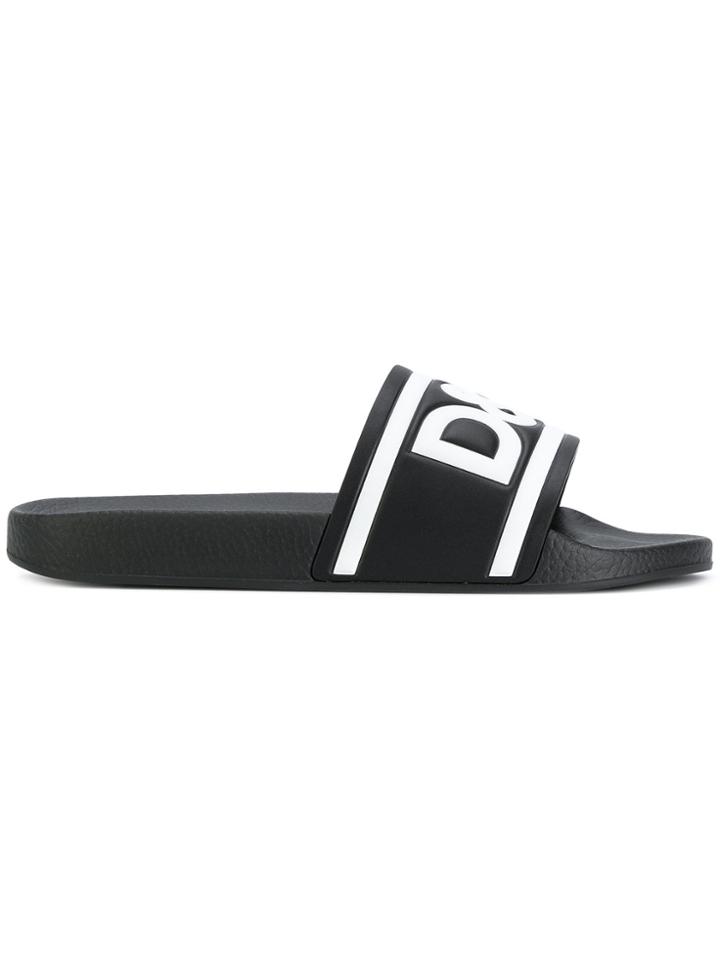 Dolce & Gabbana D & G 1984 Slides - Black
