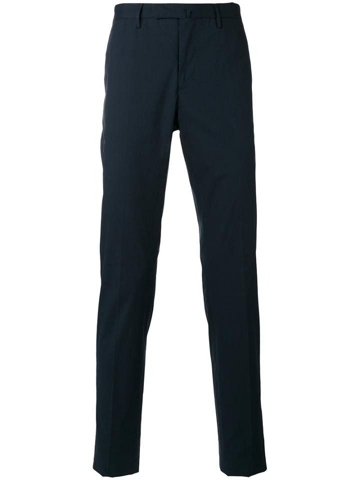Incotex - Slim Fit Trousers - Men - Cotton/spandex/elastane - 54, Blue, Cotton/spandex/elastane