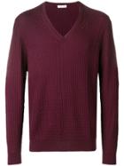 Etro V-neck Textured Sweater