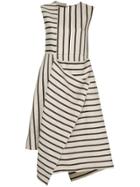 Astraet Contrast Stripe Dress - Brown