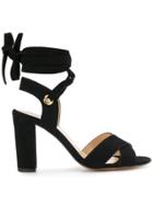 Tila March Ankle Tie Cancun Sandals - Black