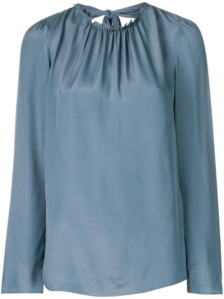 See By Chloé Ruffle Trim Blouse - Blue