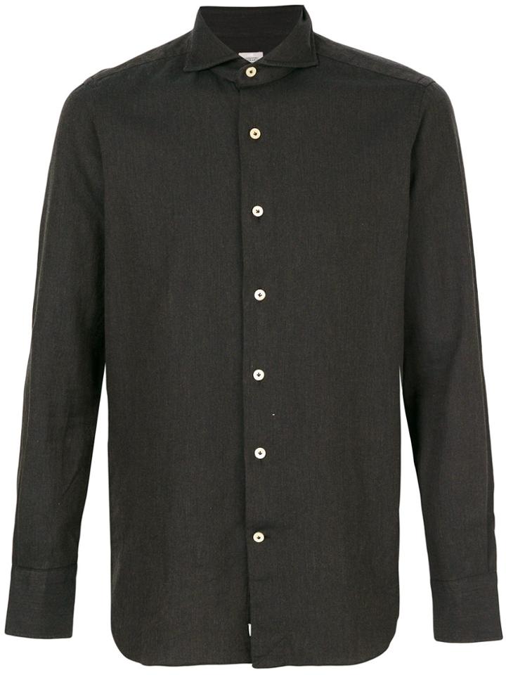 Alessandro Gherardi Plain Shirt - Brown