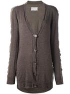 Maison Margiela Vintage Knitted Cardigan, Women's, Size: Medium, Brown