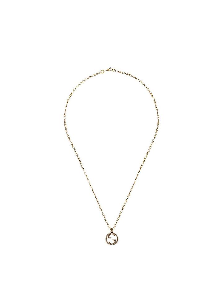 Gucci 18kt Yellow Gold Gg Necklace