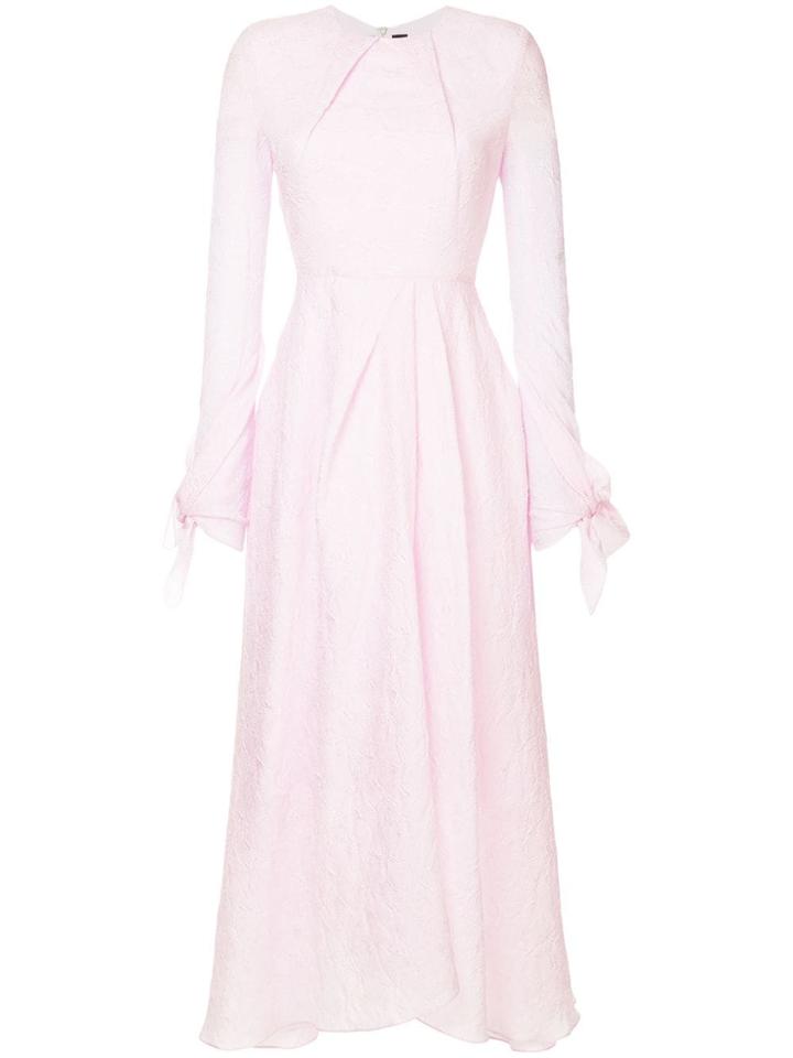 Roland Mouret Fitted A-line Dress - Pink & Purple