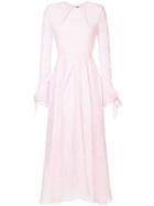 Roland Mouret Fitted A-line Dress - Pink & Purple