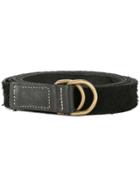 Uma Wang Distressed Belt - Black