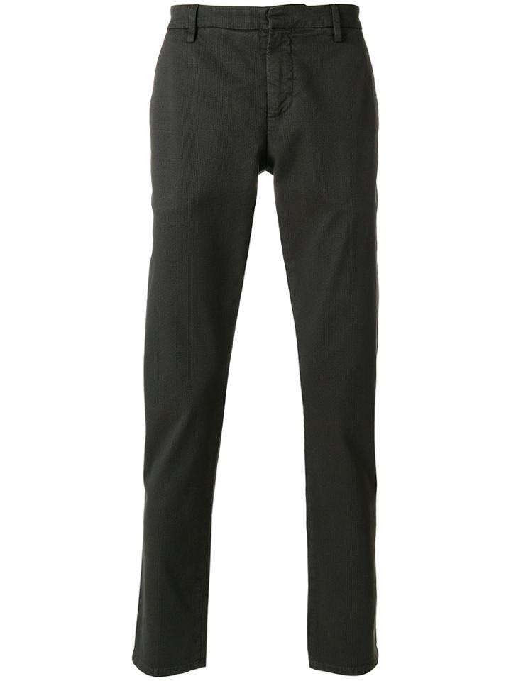 Dondup Micro Pattern Trousers - Green
