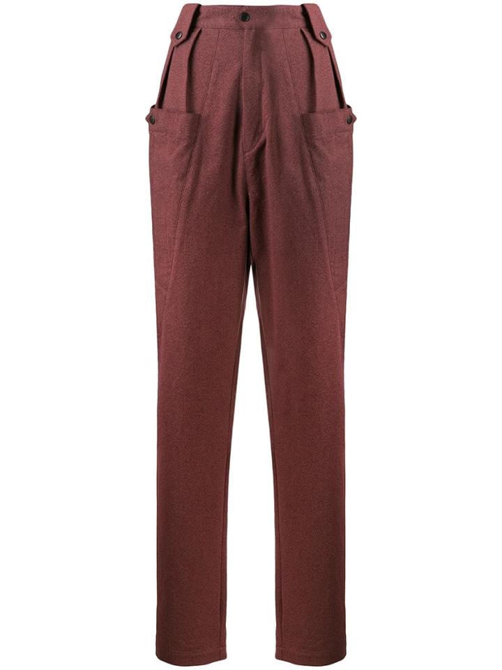 Isabel Marant High-waisted Tapered Trousers