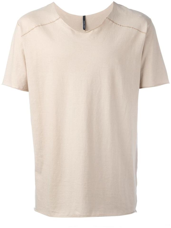 Giorgio Brato Large T-shirt, Men's, Size: Small, Nude/neutrals, Cotton