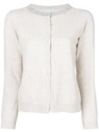 Fabiana Filippi Classic Button Cardigan - Nude & Neutrals