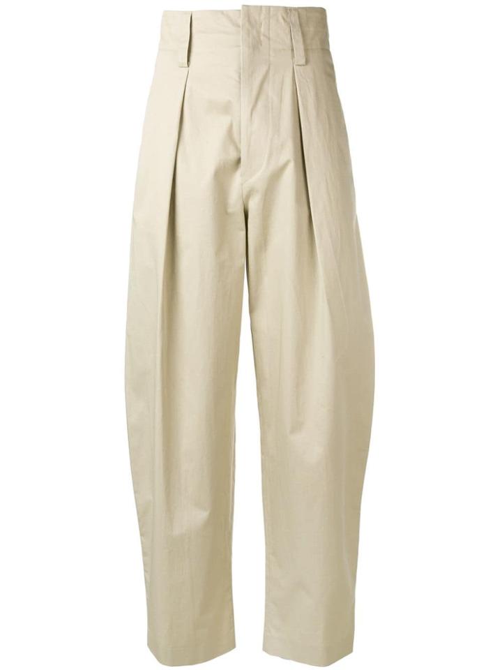 Isabel Marant Étoile Tapered Tailored Trousers - Neutrals