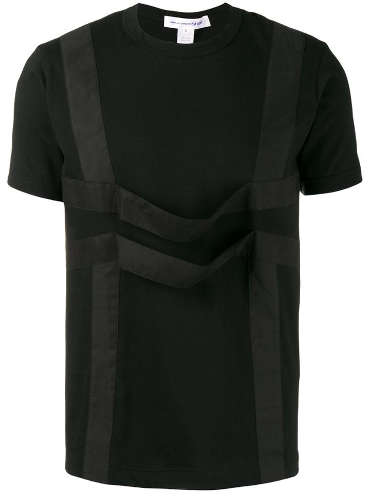 Comme Des Garçons Shirt Strap T-shirt - Black
