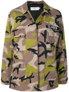 Closed Camouflage Print Jacket - Multicolour