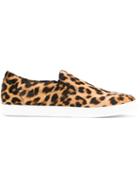 Dsquared2 Leopard Print Slip-on Sneakers