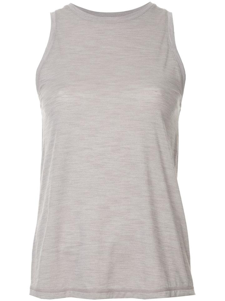 Nimble Activewear Tie Up Gather Tank Top - Pink