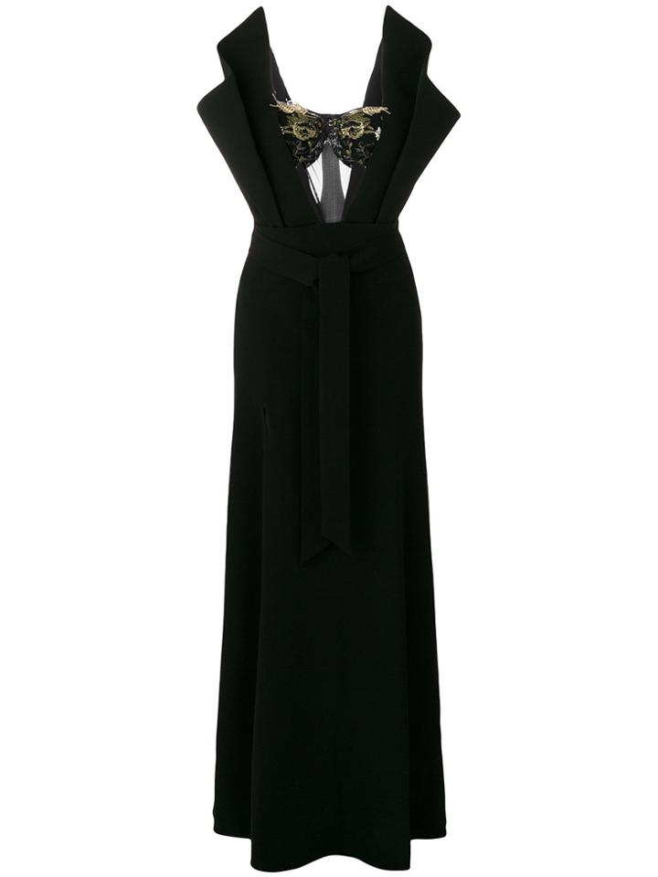 La Perla Evening Looks Long Dress - Black