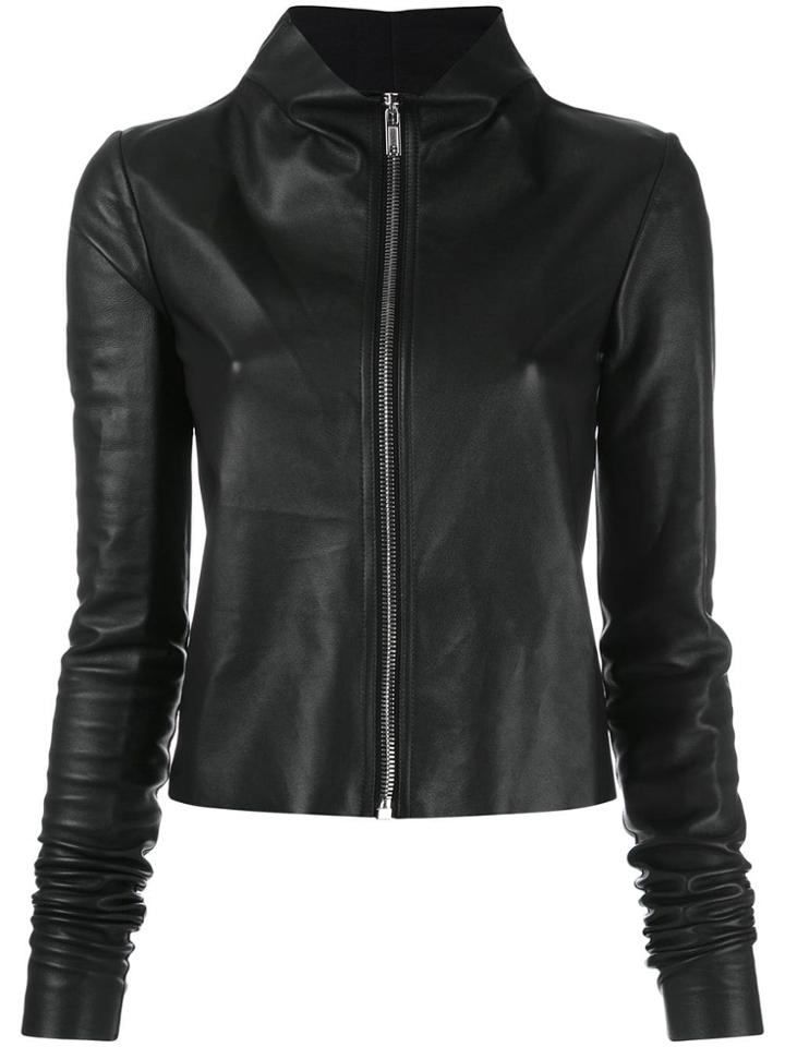 Rick Owens Lilies Biker Jacket - Black