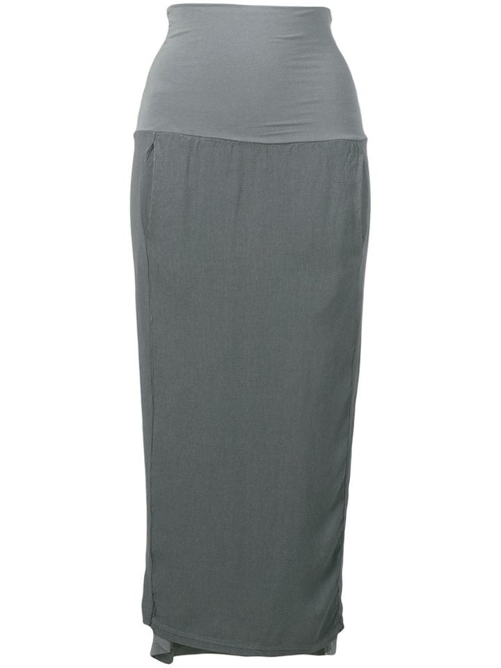Transit High Waist Skirt - Grey