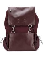 Maison Margiela Classic Buckled Backpack - Red