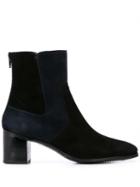 Gravati Block Heel Ankle Boots - Black