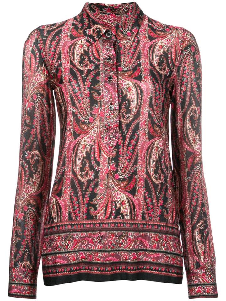 Isabel Marant Paisley Blouse - Black