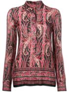 Isabel Marant Paisley Blouse - Black