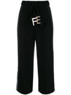 Elisabetta Franchi High-waisted Trousers - Black