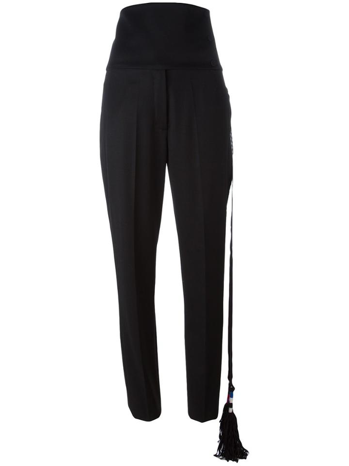 Ports 1961 High-waisted Trousers - Black